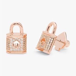 KATE SPADE Padlock Earrings